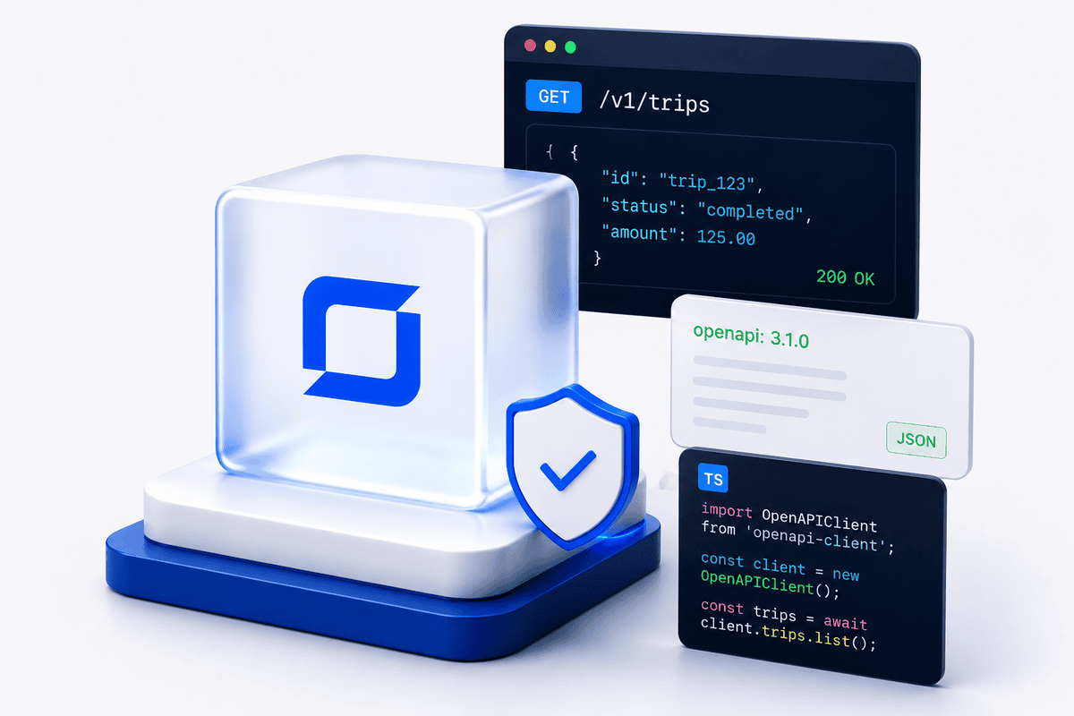 Open Limo Connect private-beta interface with an OpenAPI 3.1 specification and generated TypeScript client